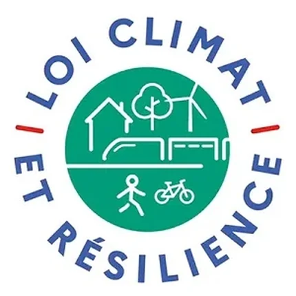 Logo officiel de la loi Climat et R&eacute;silience